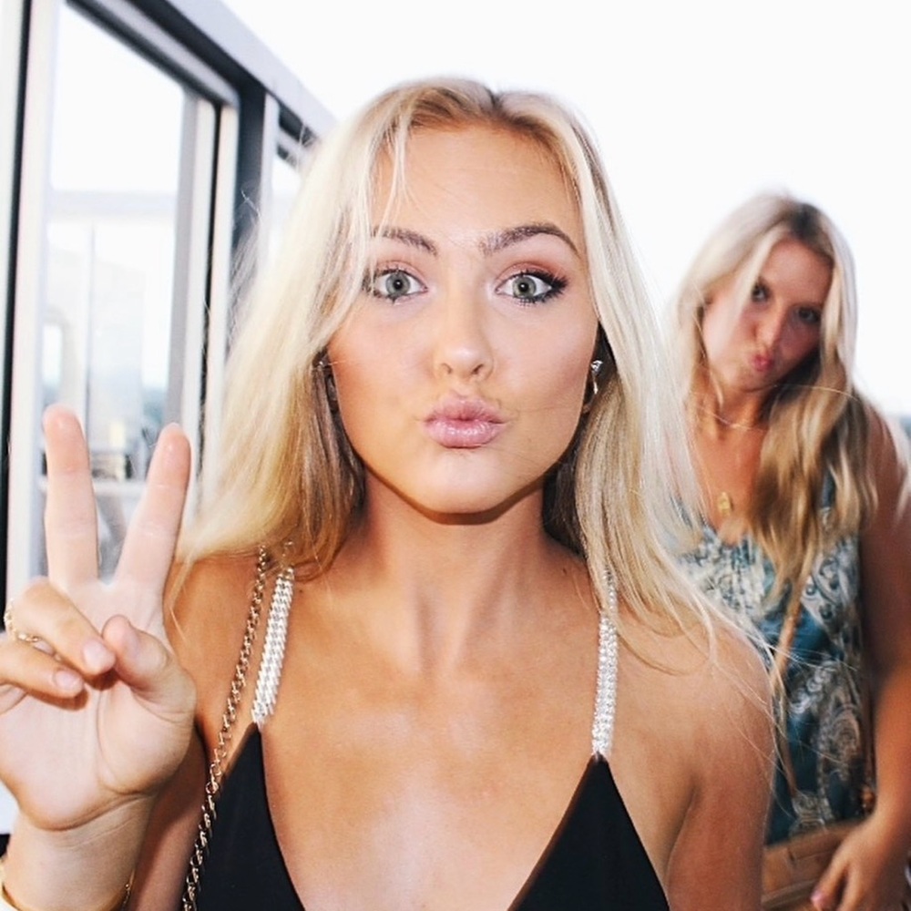 Black bodysuit with Gold Chain Strap